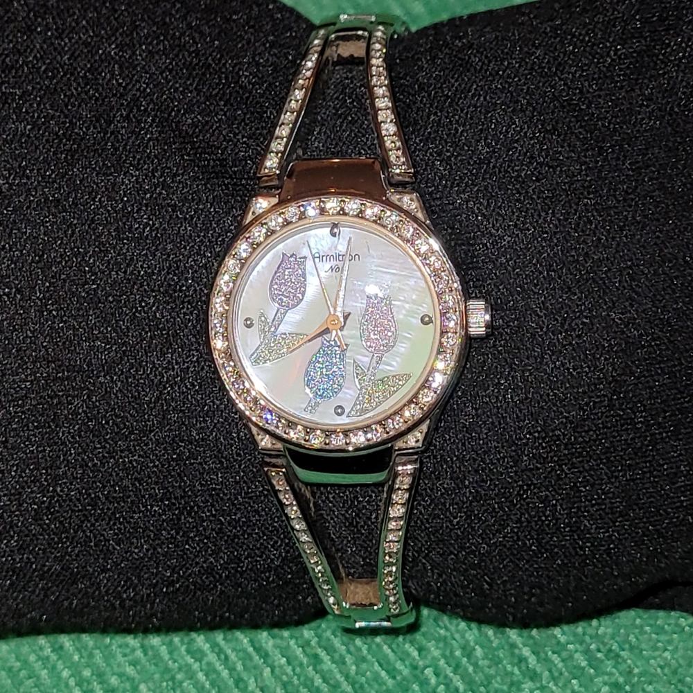 Women's Armitron watch, Swarovski Crystals